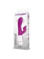 Billy Vibrador USB 36 Funciones Silicona Púrpura