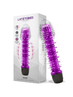 Evan Vibrador Multi Velocidad Púrpura