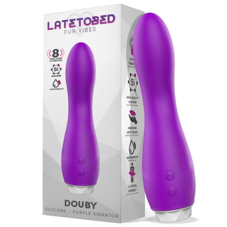 Douby Vibrador Silicona Púrpura