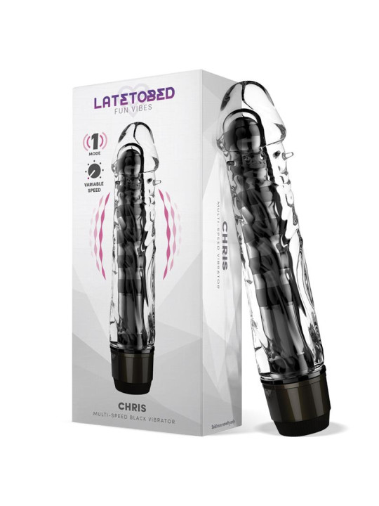 Chris Vibrador Multi Velocidad Negro