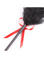 Plumas y Pala 2 en 1 36 cm Negro/Rojo