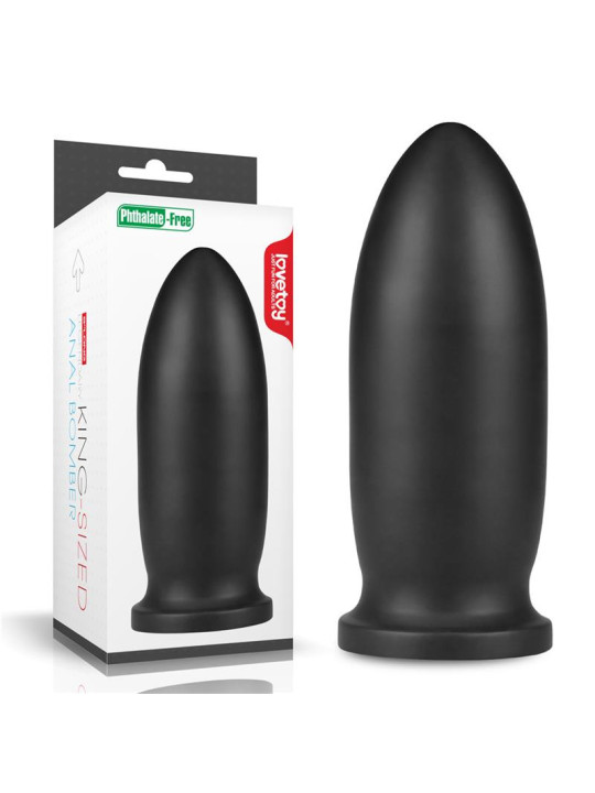 Dildo King Sized Anal Bomber 9 Negro