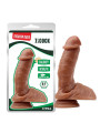 Dildo Dual Density Fashion Dude 18.5 x 4.3 cm Bronceado