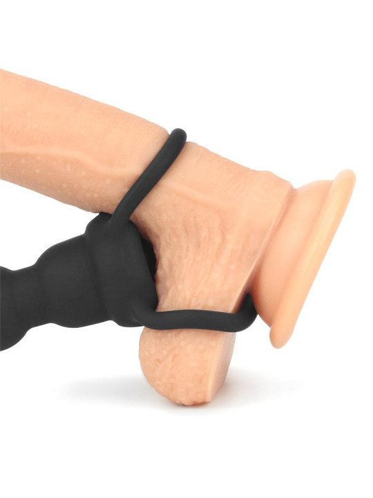 Plug Anal Double Prober con Vibración Negro