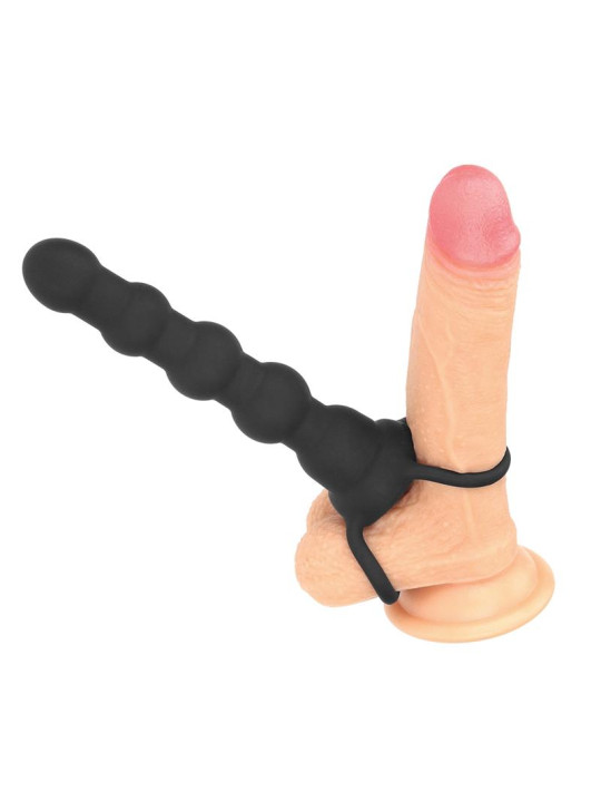 Plug Anal Double Prober con Vibración Negro