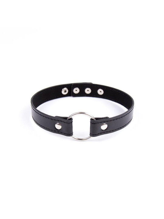 Collar con Aro Ajustable 38,2 cm Negro