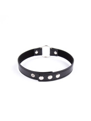 Collar con Aro Ajustable 38,2 cm Negro