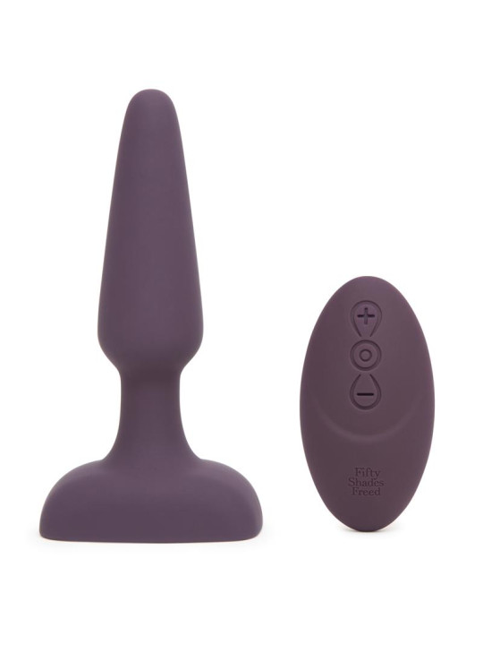 Feel So Alive Plug Anal con Vibrador Control Remoto Recargable USB