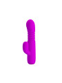 Leopold Vibrador con Función de Movimiento USB Silicona