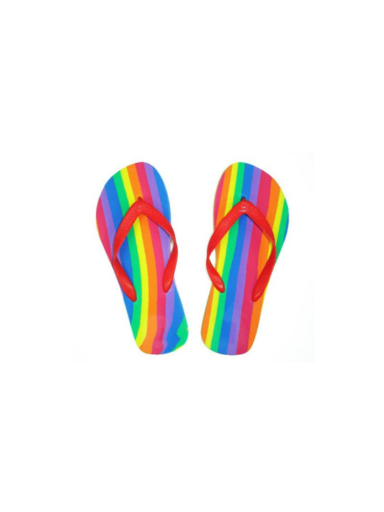 Chanclas con Bandera LGBT+ Talla 38-39