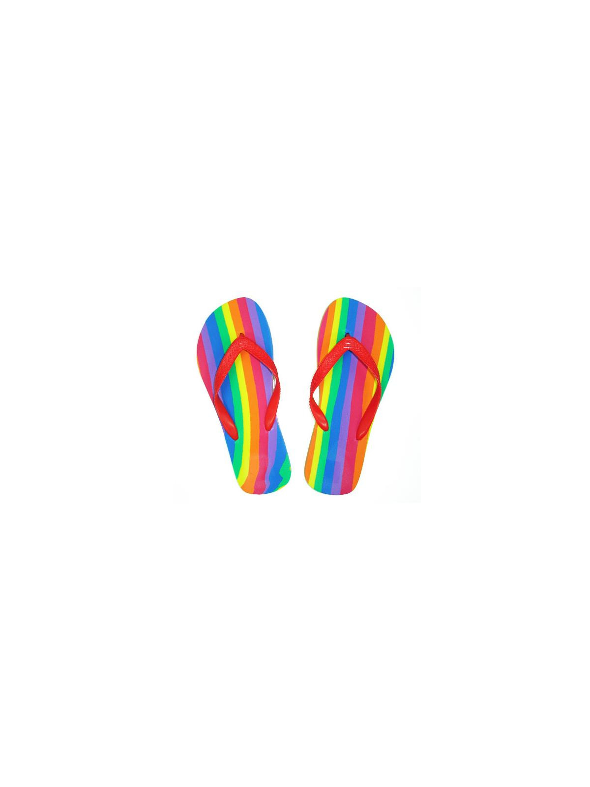 Chanclas con Bandera LGBT+ Talla 38-39