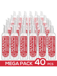 Pack de 40 Lubricante Base Agua Cereza Dulce 150 ml