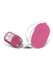 Huevo Vibrador con Control Remoto Tamaño Mediano Rosa