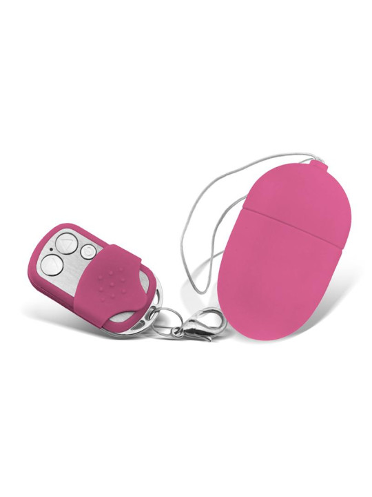 Huevo Vibrador con Control Remoto Tamaño Mediano Rosa