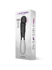 Louver Vibrador Silicona Negro