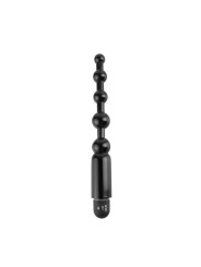 Cadena Anal Power Beads para Principiantes - Color Negro