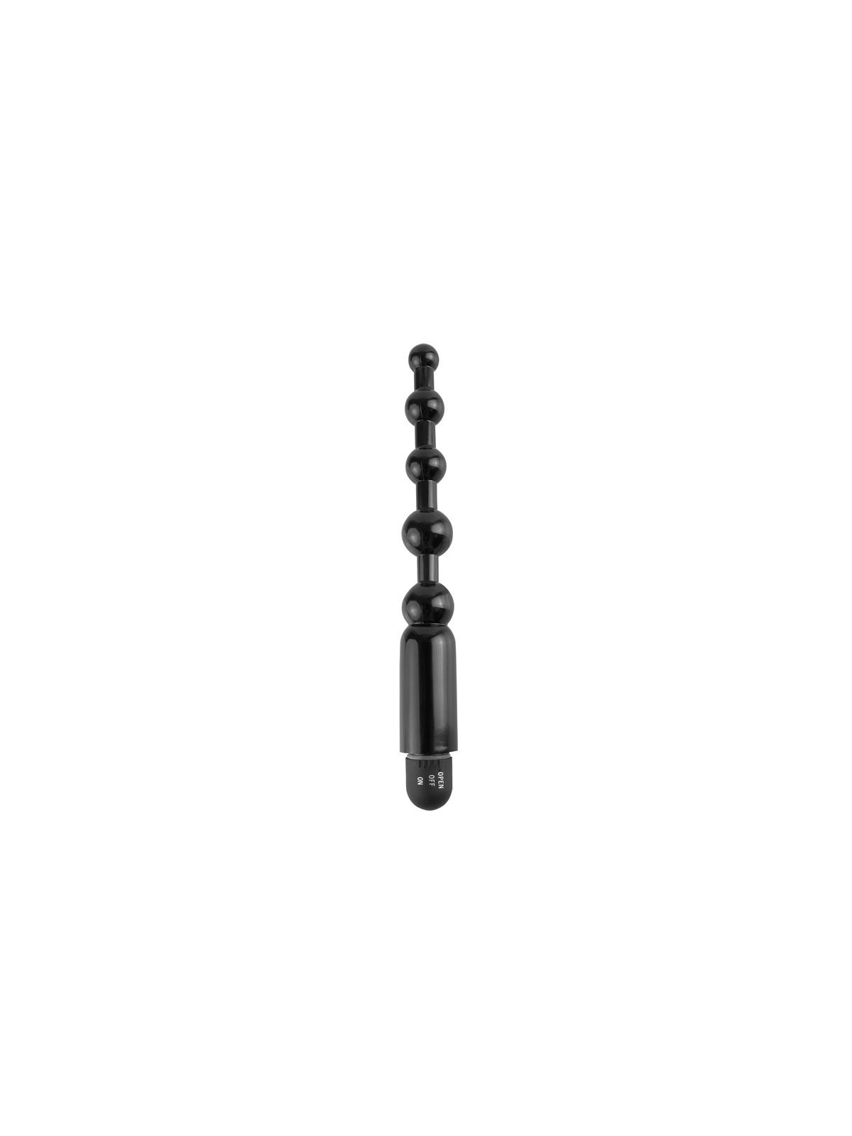 Cadena Anal Power Beads para Principiantes - Color Negro