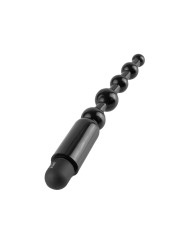 Cadena Anal Power Beads para Principiantes - Color Negro