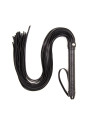 Flogger Mango de Metal 69 cm Negro