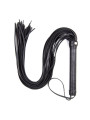 Flogger Mango de Metal 69 cm Negro