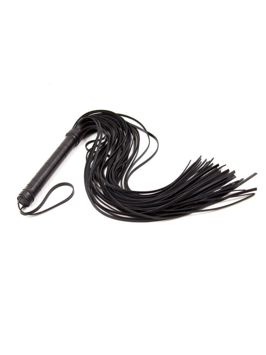 Flogger Mango de Metal 69 cm Negro