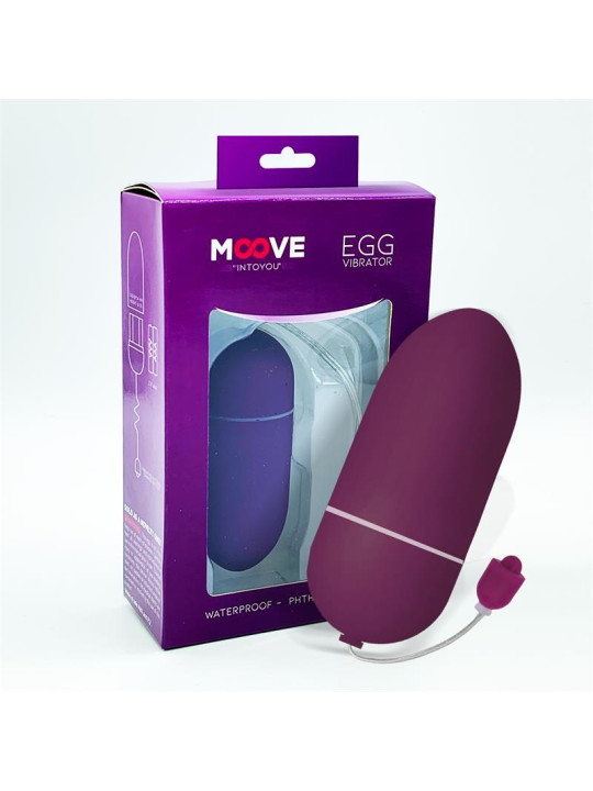 Huevo Vibrador 10 Funciones Dark Purple