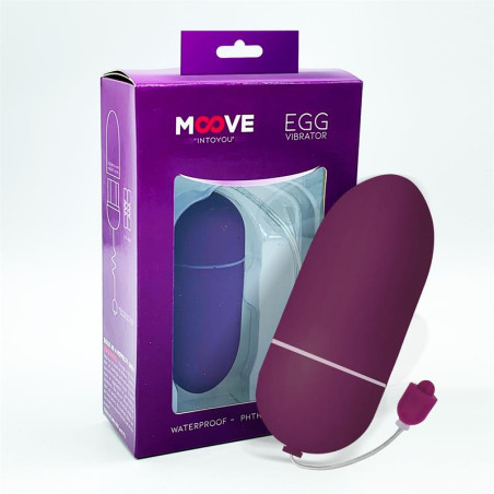 Huevo Vibrador 10 Funciones Dark Purple