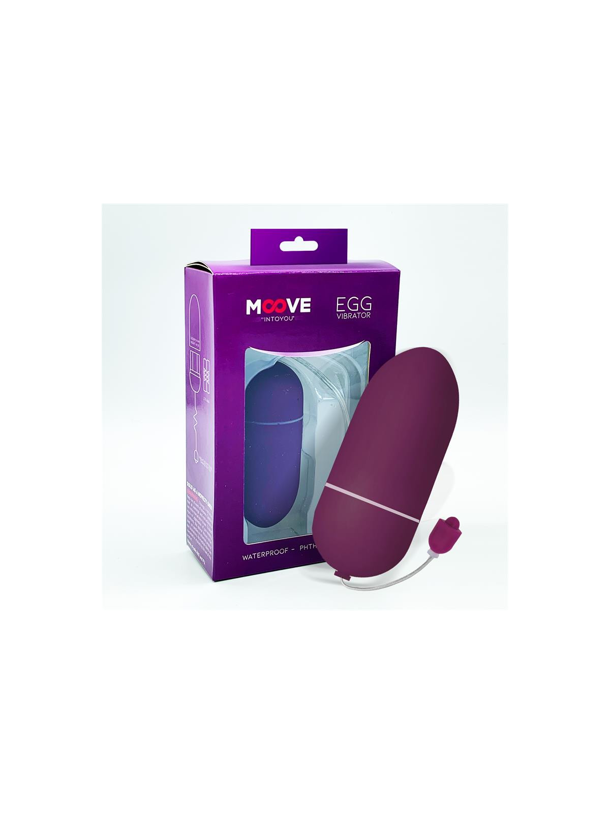 Huevo Vibrador 10 Funciones Dark Purple