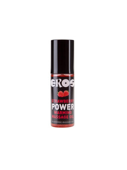 Aceite de Masaje Efecto Calor Fresa Power 100 ml