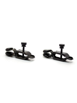 Pinzas para Pezones Ajustables Metal Negras