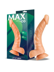 Kurt Dildo Realista con Testículos Natural 9,4 - 24 cm