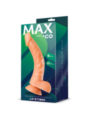 Kurt Dildo Realista con Testículos Natural 9,4 - 24 cm