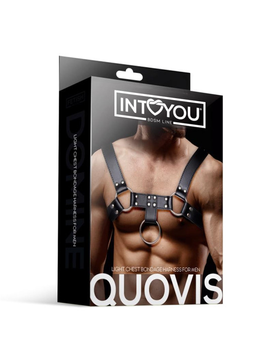 Quovis Arnés Masculino para Bondage Cuero Vegano