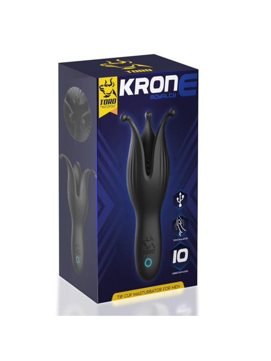 Krone Copa Masturbadora para el Pene Silicona USB