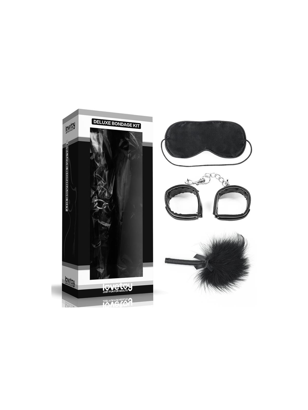 Kit Bondage Deluxe Negro