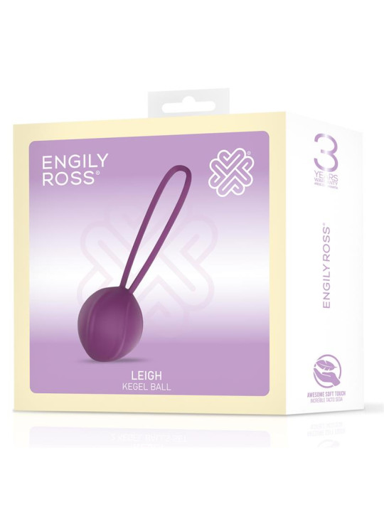 Leigh Bola Kegel Silicona Púrpura