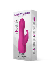 Couby Vibrador de Conejito Silicona Rosa