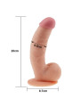 Dildo The Ultra Soft Dude 8.5 Natural