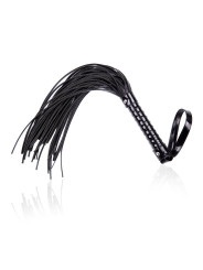 Flogger con Mango Brillante 44 cm Negro