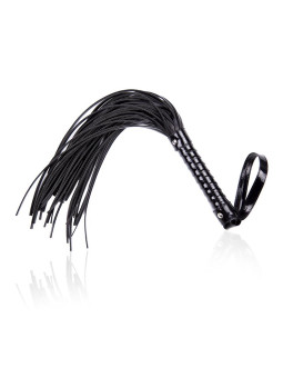 Flogger con Mango Brillante 44 cm Negro