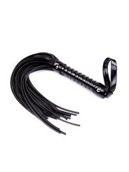 Flogger con Mango Brillante 44 cm Negro