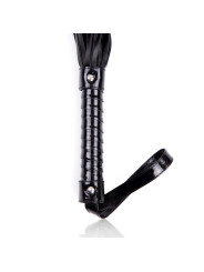 Flogger con Mango Brillante 44 cm Negro