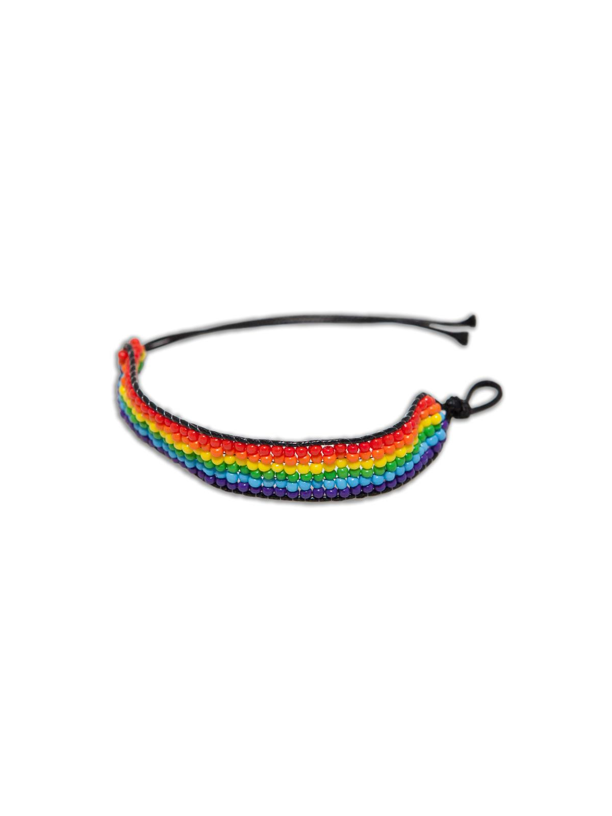 Pulsera de Bolitas Bandera LGBT+