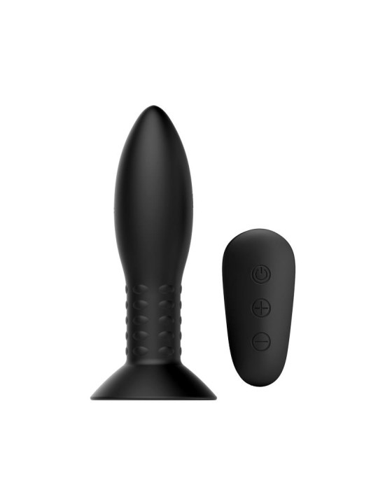 Plug Anal Inflable con Vibración y Rotación Control Remoto Mr. Play