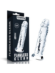 Dildo Flawless Clear 7 Transparente