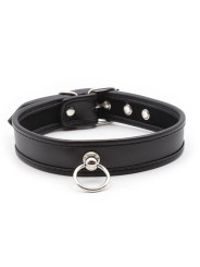 Collar con Aro Negro