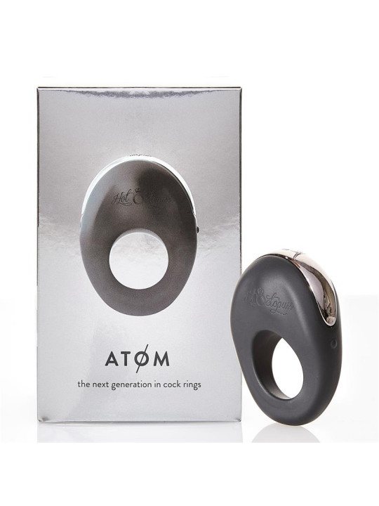 Anillo Vibrador Atom Negro