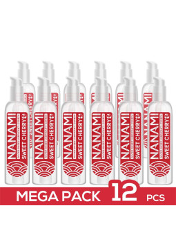 Pack de 12 Lubricante Base Agua Cereza Dulce 150 ml