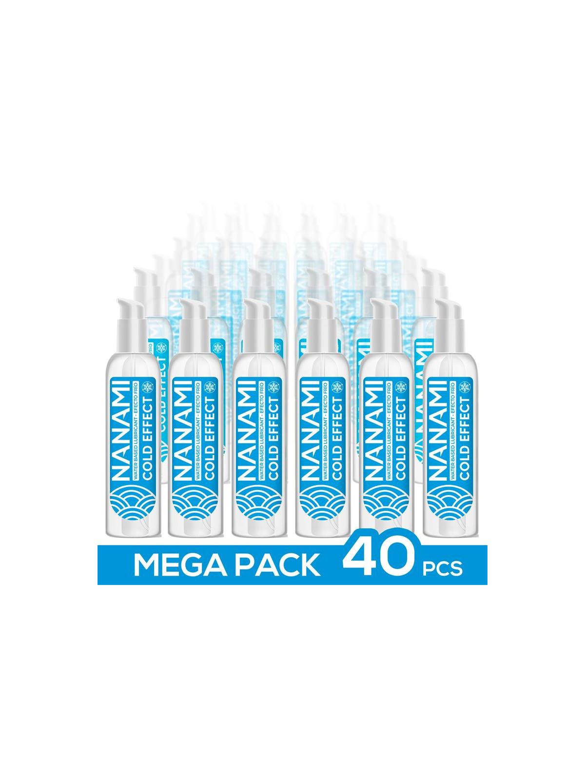 Pack de 40 Lubricante Base de Agua Efecto Frio 150 ml