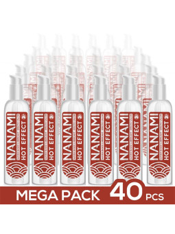 Pack de 40 Lubricante Base Agua Efecto Calor 150 ml